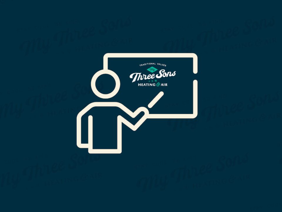 My Three Sons HVAC Educator Discount In The Charleston Area