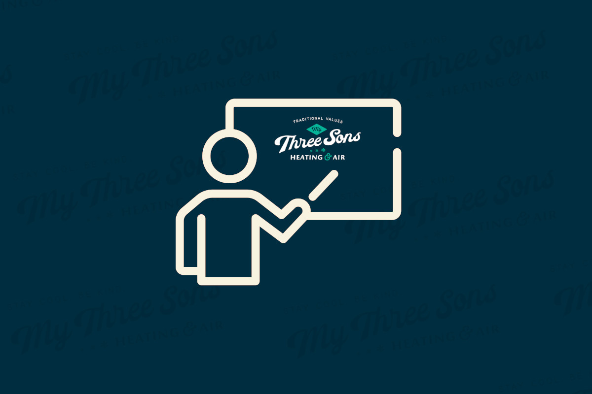 My Three Sons HVAC Educator Discount In The Charleston Area